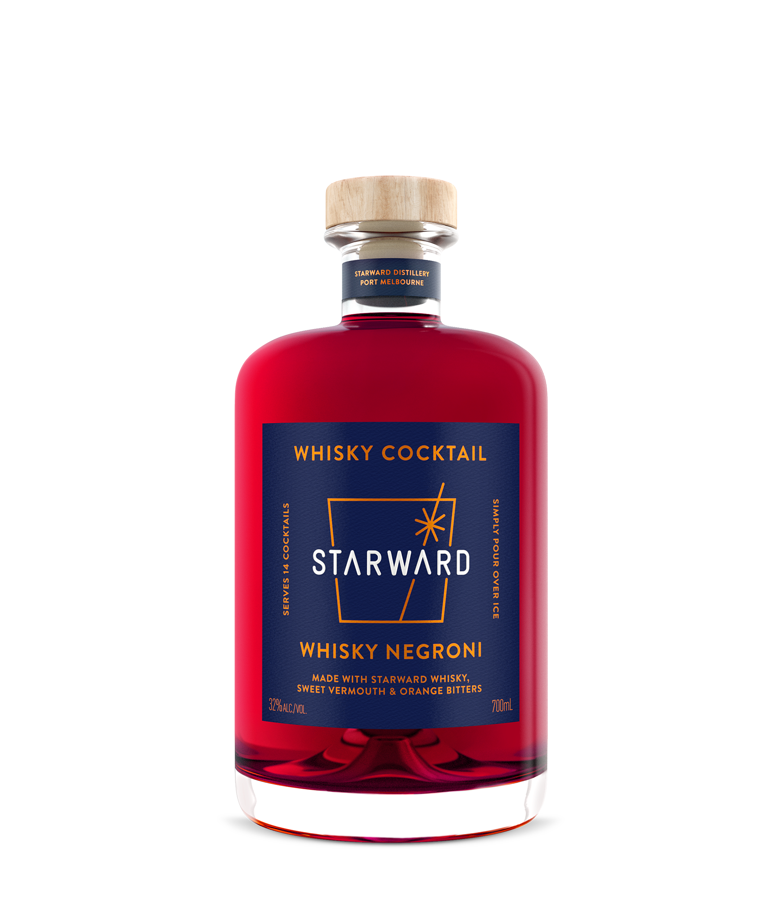 Starward Whisky Negroni